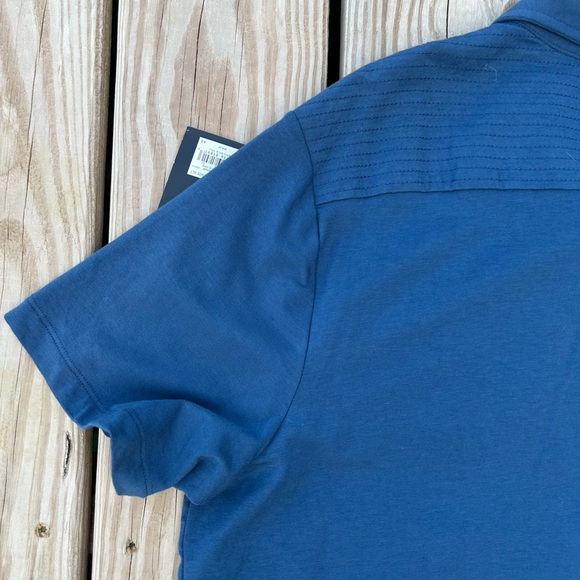 Rock & Republic Short Sleeve Polo Shirt Dark Blue Mens Sz XLT NEW WITH TAGS - Picture 11 of 14